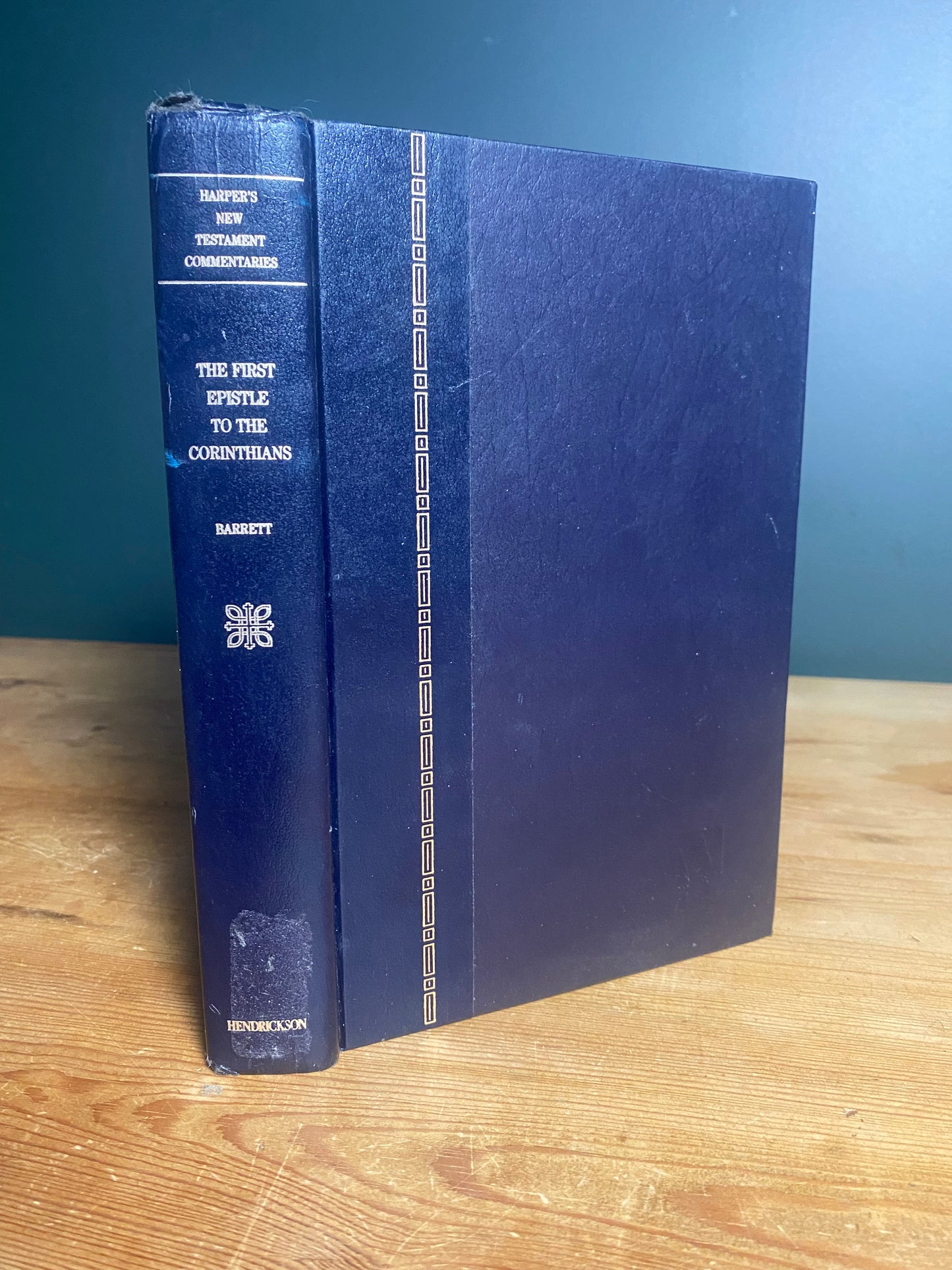 A Commentary on the First Epistle to the Corinthians - C.K. Barrett