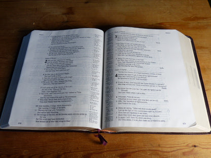The Inductive Study Bible NASB Harvest House genuine leather