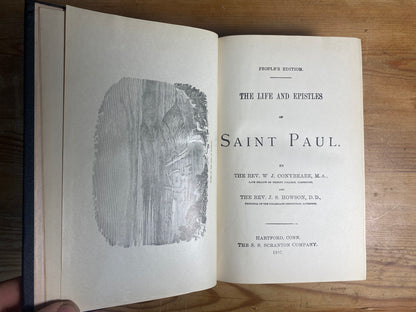 The Life and Epistles of St. Paul Conybeare & Howson nice edition!