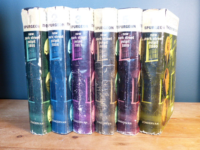 The New Park Street Pulpit C.H. Spurgeon 6 volumes