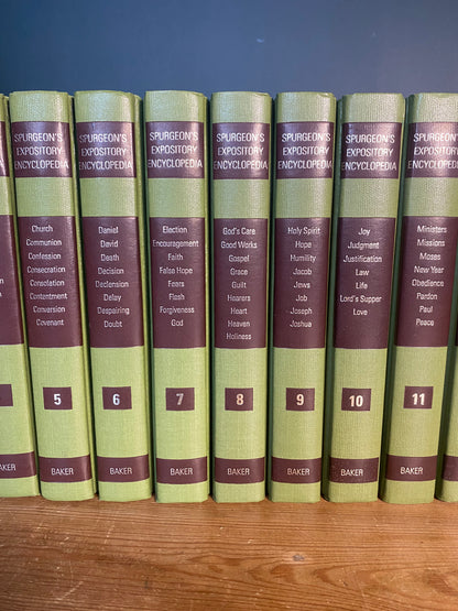 Spurgeon's Expository Encyclopedia 15 volumes complete