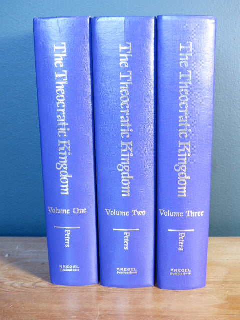 The Theocratic Kingdom George N.H. Peters 3 volumes
