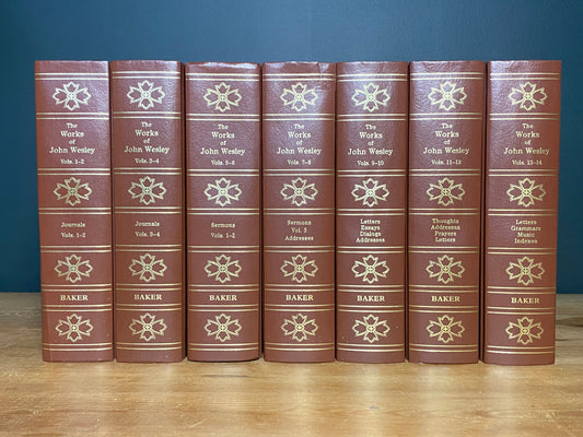 The Works of John Wesley Complete 14 vols. in 7 Reprint Baker Books