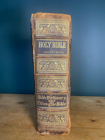 1870s Illustrated Family Reference Bible, illustrated by G. Dore