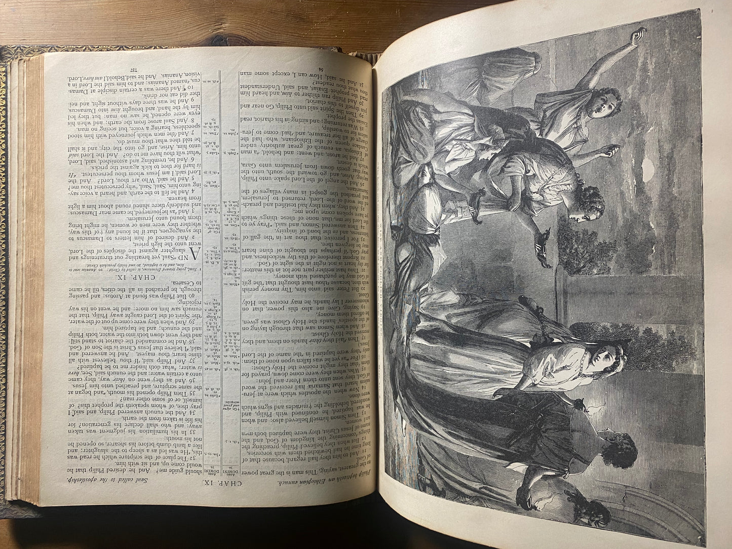 1870s Illustrated Family Reference Bible, illustrated by G. Dore