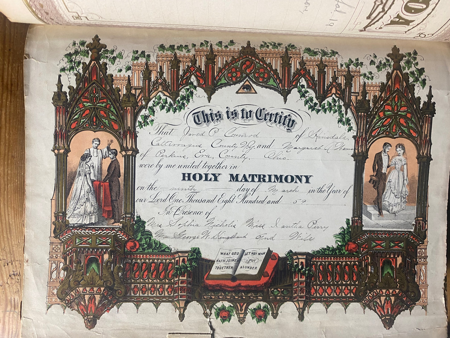 1870s Illustrated Family Reference Bible, illustrated by G. Dore