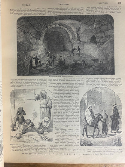 1870s Illustrated Family Reference Bible, illustrated by G. Dore